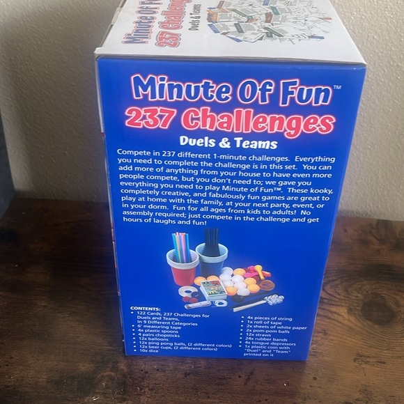 Minute of Fun 237 Challenges Game - Picture 5 of 6